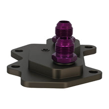 Indlæs billede til gallerivisning AN10 Olieadapter til motor egnet til VW Audi EA113 Sandwich Filter Aluminium