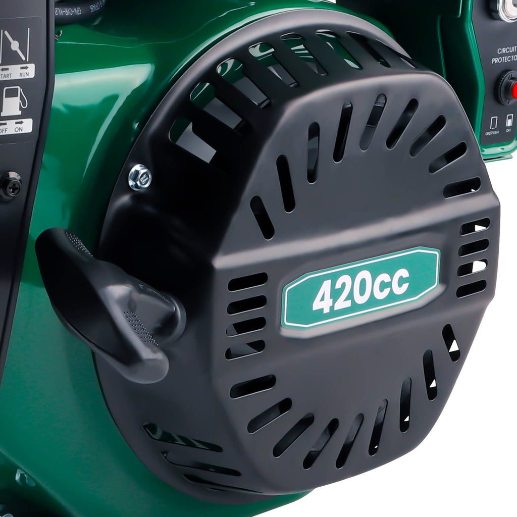 420cc OHV horisontell bensinmotor för gokarts och kompressorer
