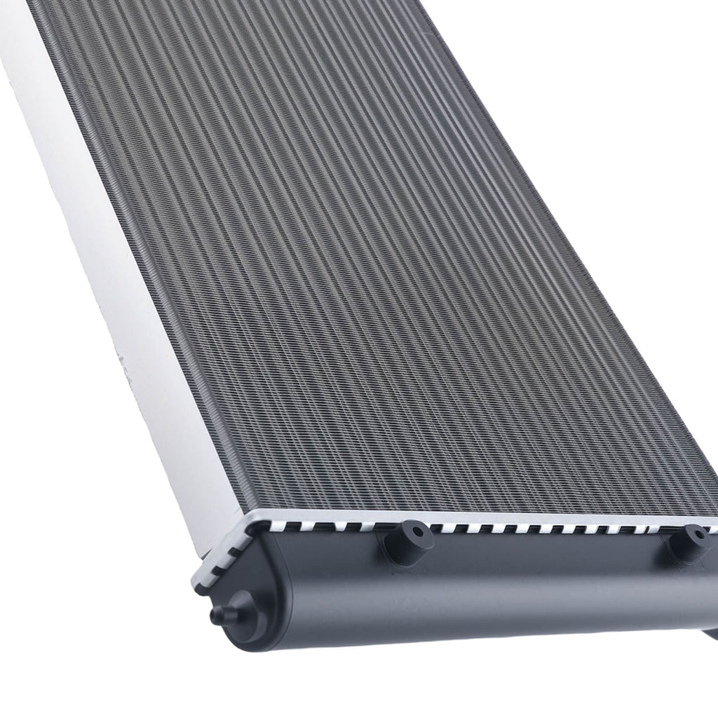 1-rækket aluminiumsradiator egnet til VW Polo II 80 86C 1.0-1.3 1985-1994