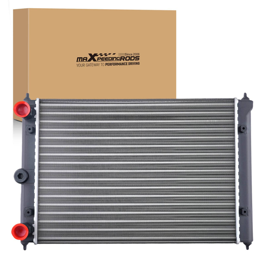 1-rækket aluminiumsradiator egnet til VW Polo II 80 86C 1.0-1.3 1985-1994
