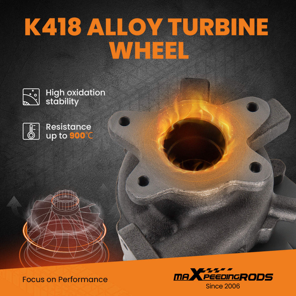 Turbo RHV4 VJ38 lämplig för Ford Ranger 3.0 TDCi 156 hk 2006-2012, Mazda BT-50 2.5 MZR-CD WLAA 143 hk 2006-2015 | 1789132 6M349G438AB