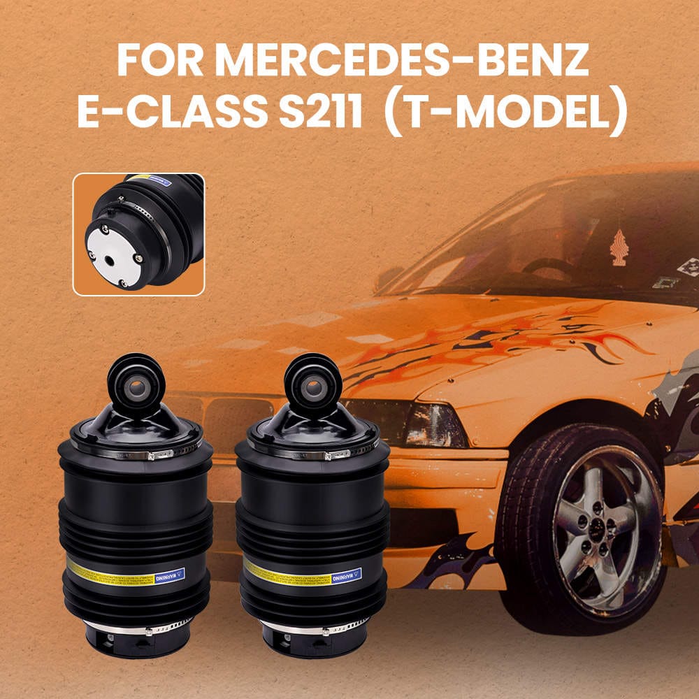 Luftbælg bag sæt af 2 (venstre + højre) 2-polet egnet til Mercedes-Benz E-Klasse S211 T-Model (2003-2009) | 2113200925