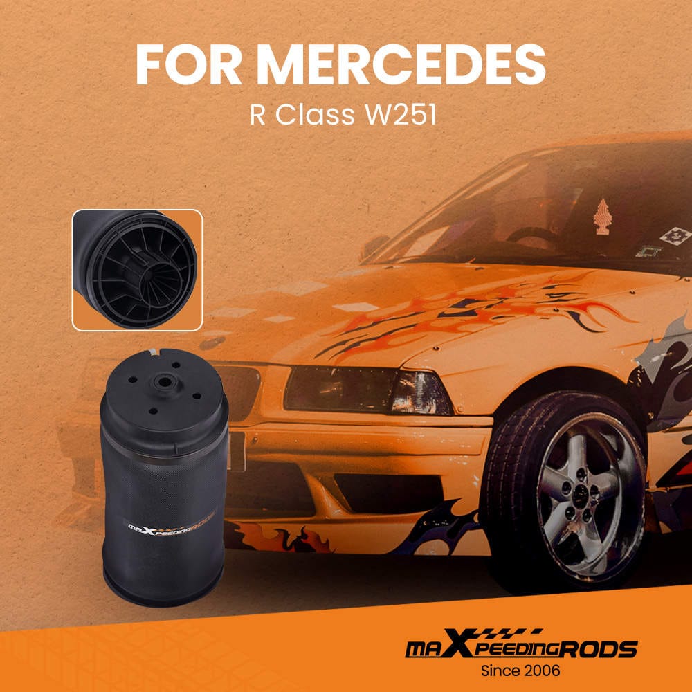 Luftbälg bak lämplig för Mercedes R-Klass W251 V251 R280 t.o.m. R320 CDI från 2006 | A2513200325 2513200425