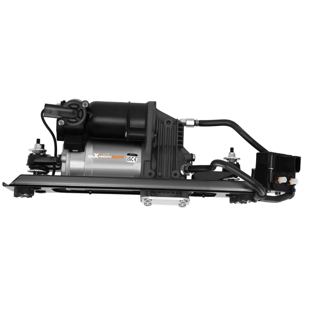 2x luftbälg bak + kompressor med fäste och ventilblock lämplig för BMW 5-serie E61 Touring 2003-2010 | 37106793778 37126765602