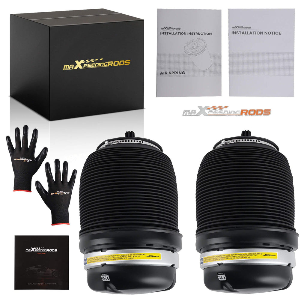 Luftbälgar bak vänster + höger (set om 2) lämpliga för Audi A6 C6 4F Avant / Allroad / S6 2005-2011 | 4F0616001J 4F0616001Q