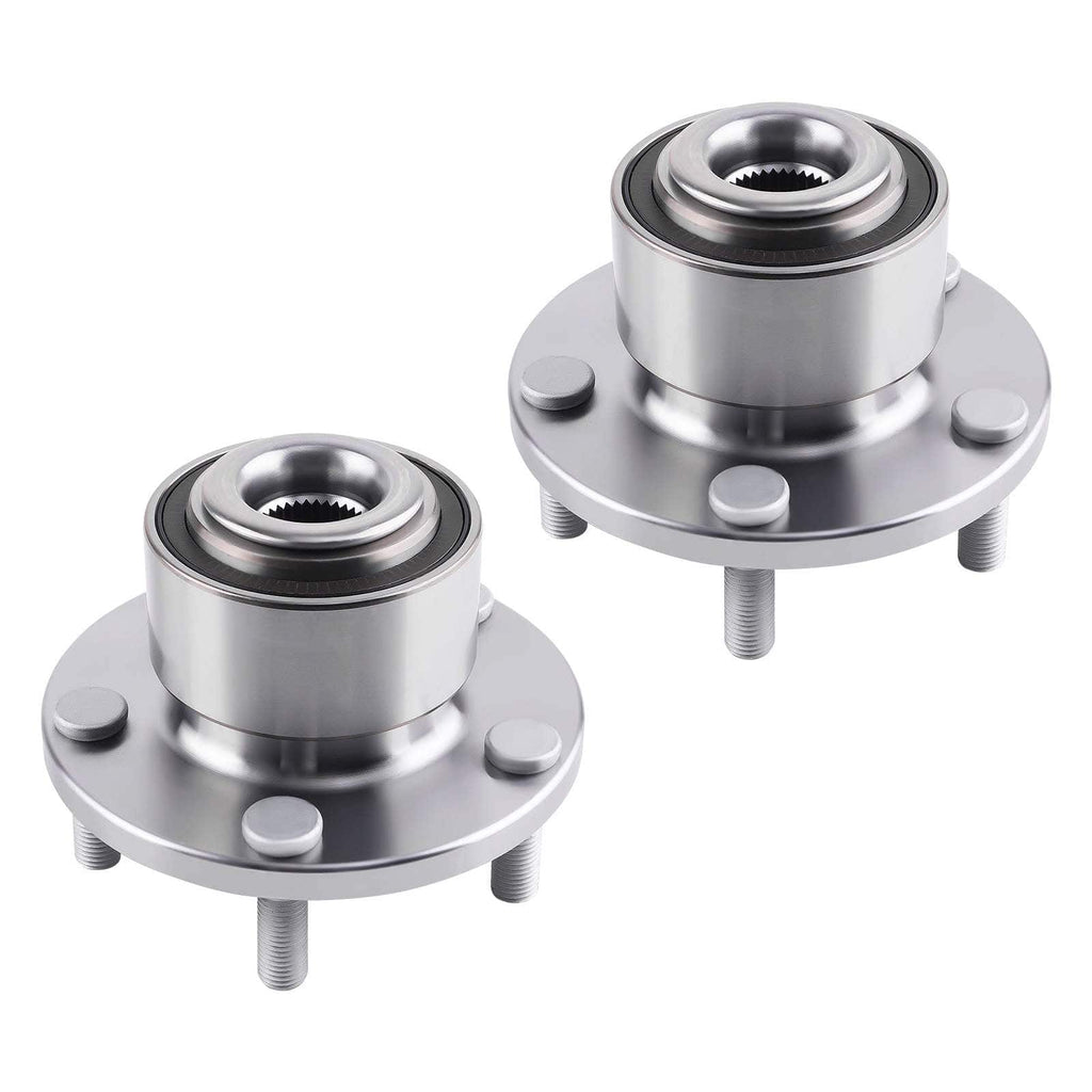 2x Hjullagersats fram lämplig för Ford C-Max DM2 2007-2010 1.6L 1.8L 2.0L VKBA3660