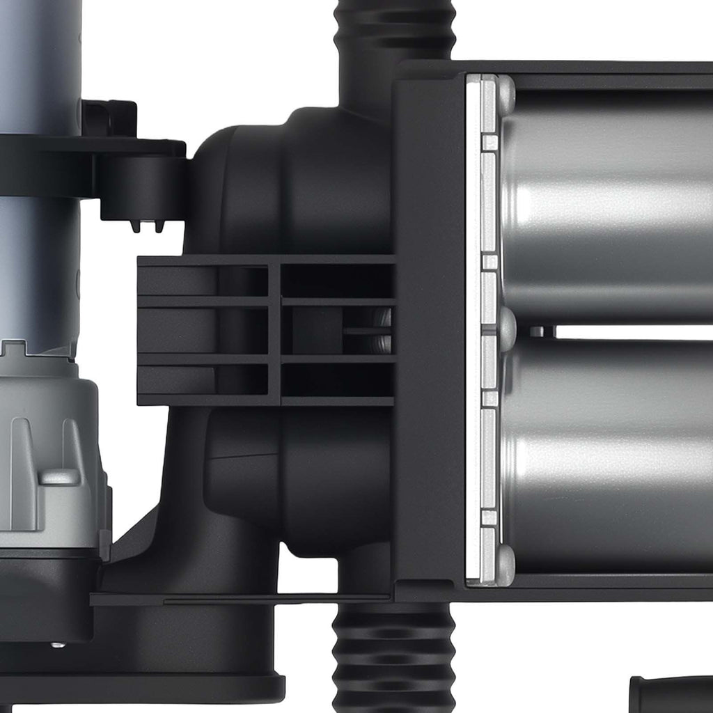 Vattenpump aluminium lämplig för BMW 540i 740i 740iL 750iL M5 64118372004 64118374994