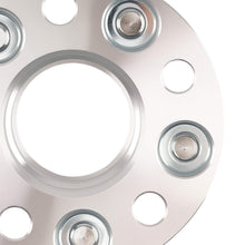 Last inn bildet i Galleri-visningsprogrammet, 4 stk. avstandsstykker 20 mm 5x112 egnet for Audi A4 B8 66,5 mm aluminium 6061-T6 M14x1,5