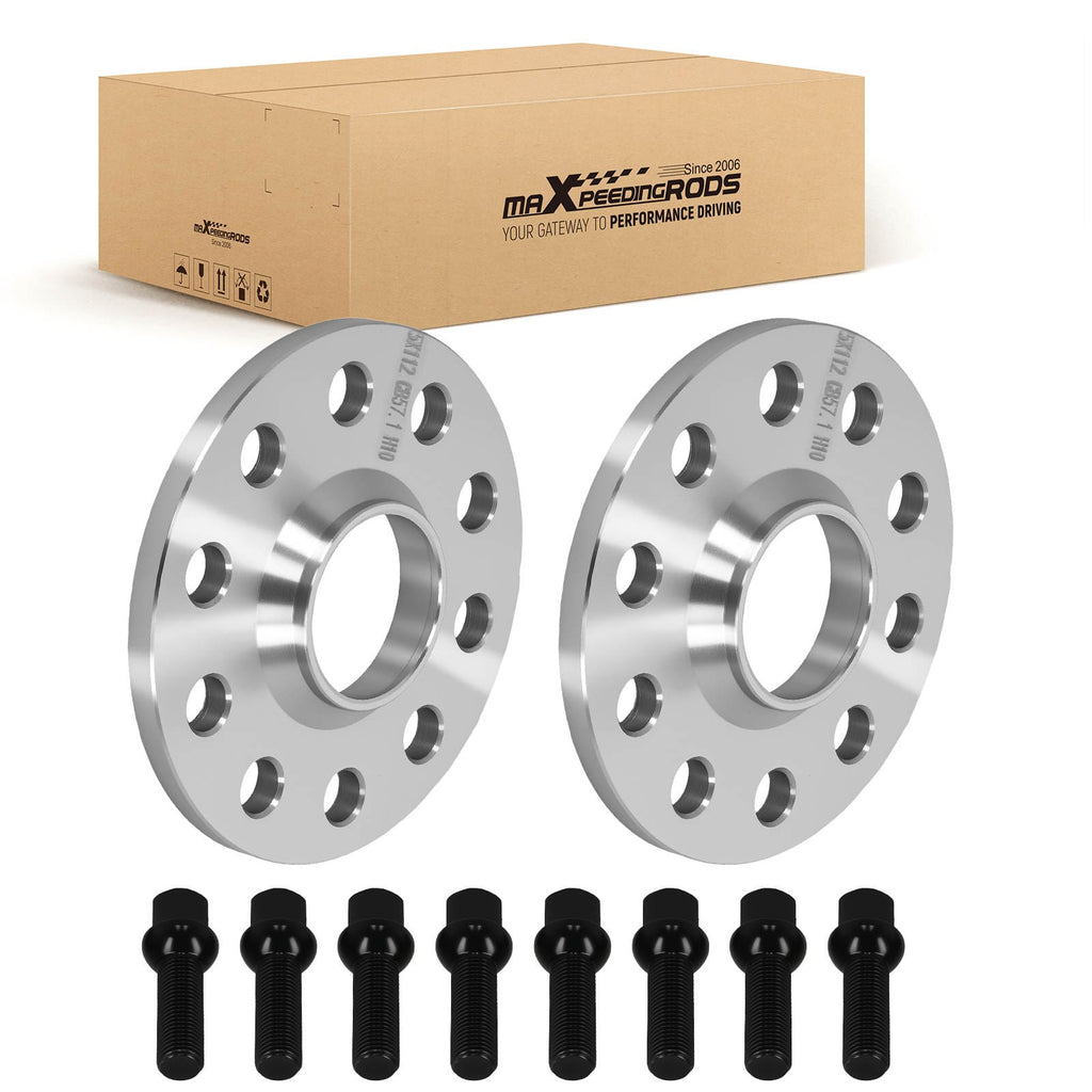 10mm 57,1mm afstandsskiver egnet til Audi A4 S4 RS4 B5 B6 B7 Cabrio 96-08 5x112