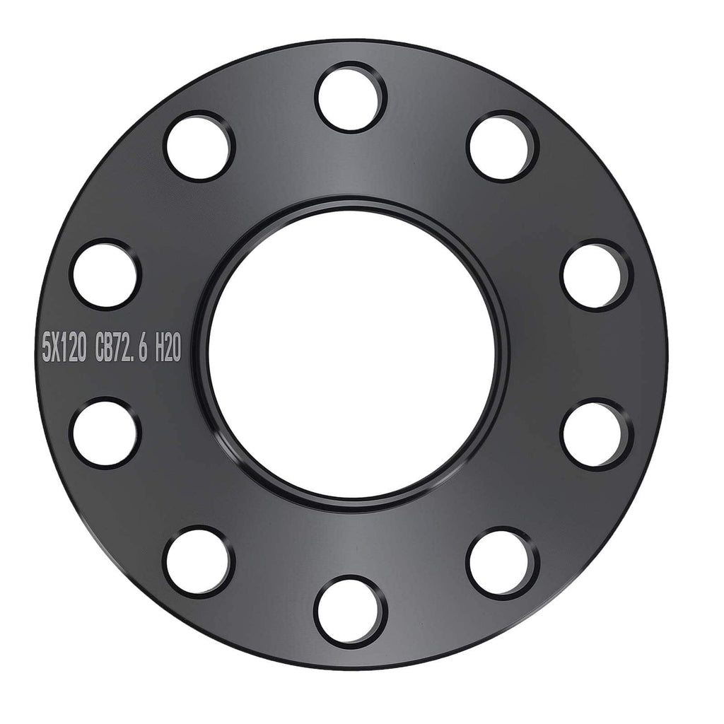 20mm Spårviddshållare Aluminium 5x120 lämpliga för BMW E34 Med bultar 1987-1996