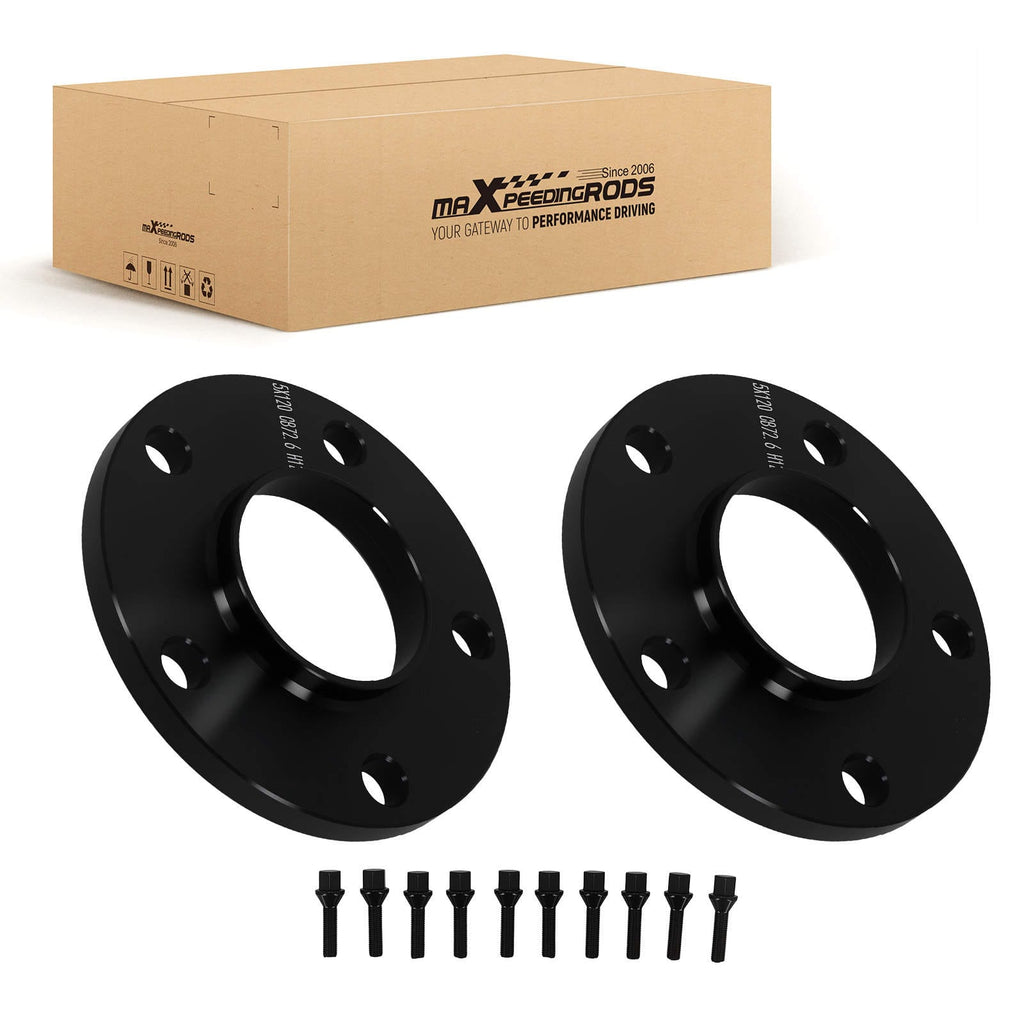 12mm hjulspacer egnet til BMW E36 E46 E90 X1 5x120 Aluminium 6061-T6