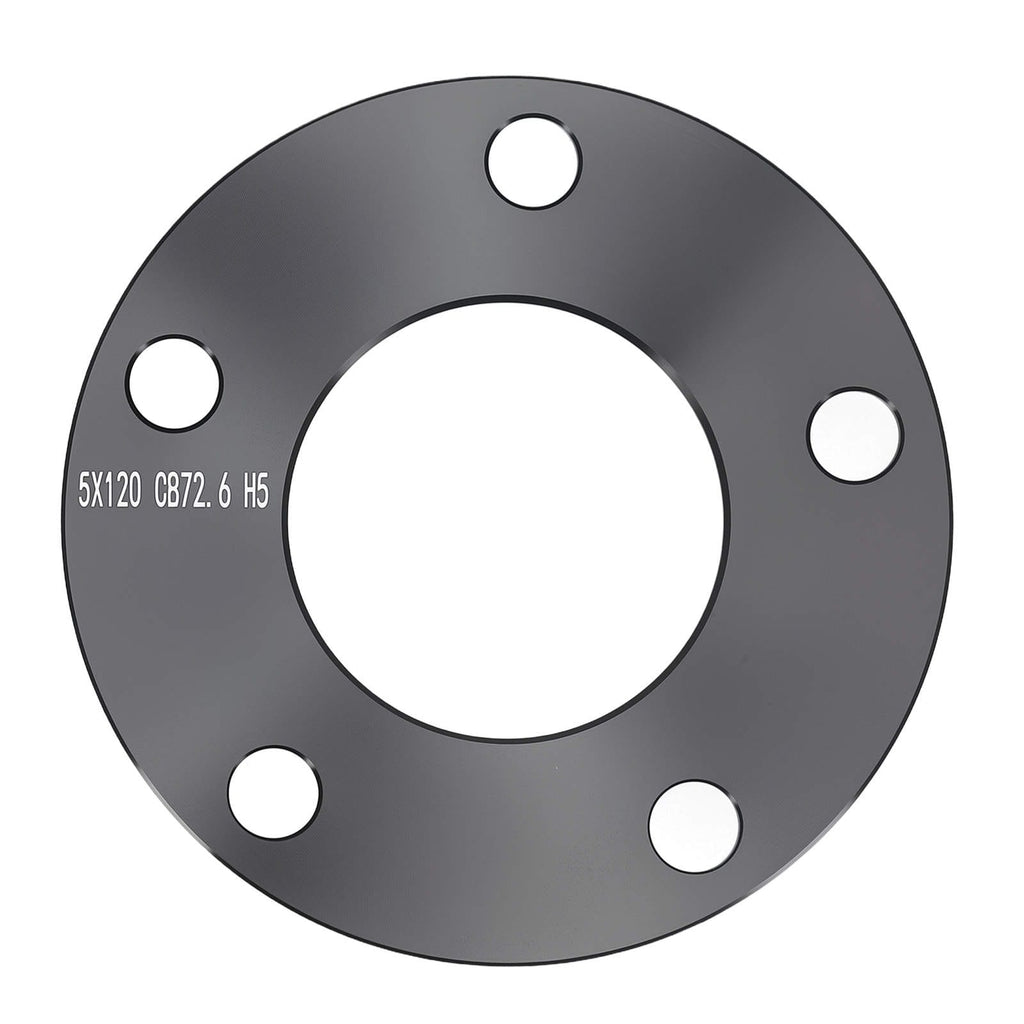5mm Hjuldistans lämplig för BMW 3-serie 5-serie M5 6-serie 7-serie 5x120 Aluminium 6061-T6