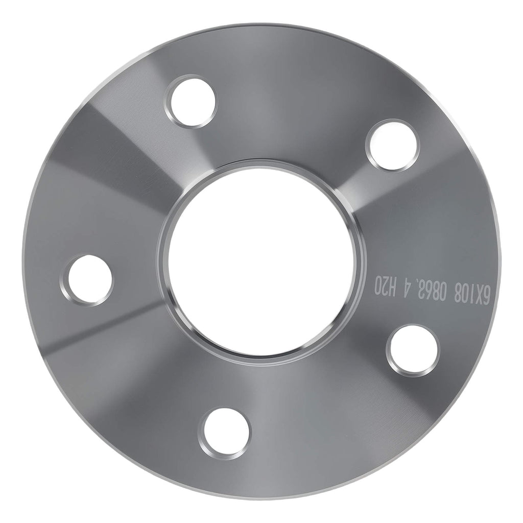 2x 20mm hjulspacere egnet for Volvo 5x108 M14x1.5 legering 6061-T6 + bolter