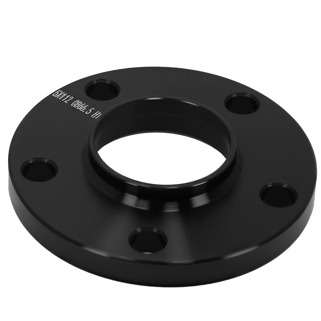 2x 15mm sporviddeforøgere egnet til Audi A4 A5 A6 A7 Aluminium 5x112 CB66,5mm