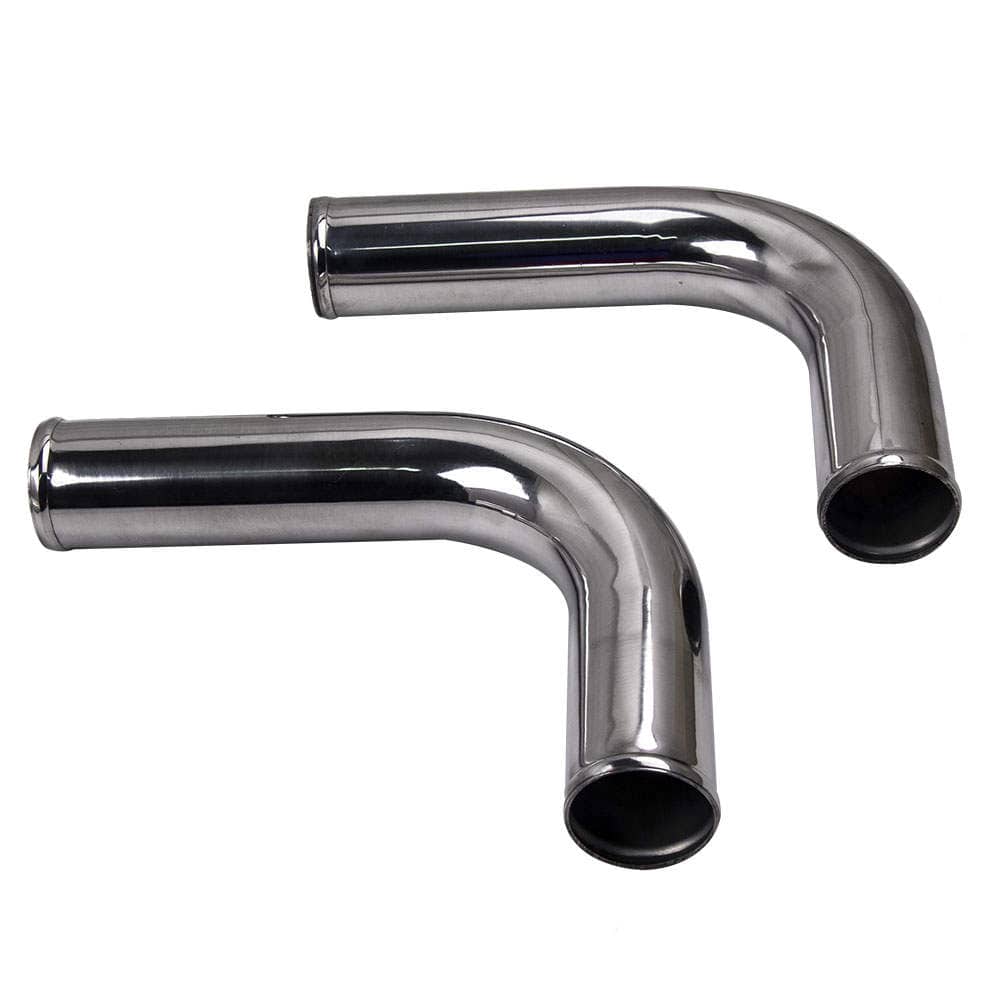 Universell turbo-intercooler 27x7x2.5 med aluminiumrörsats