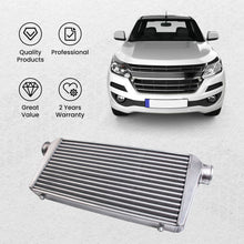 Indlæs billede til gallerivisning Intercooler 600x300x76 mm 76 mm ind-/udtag + 2.5 tommer 64 mm rørsæt