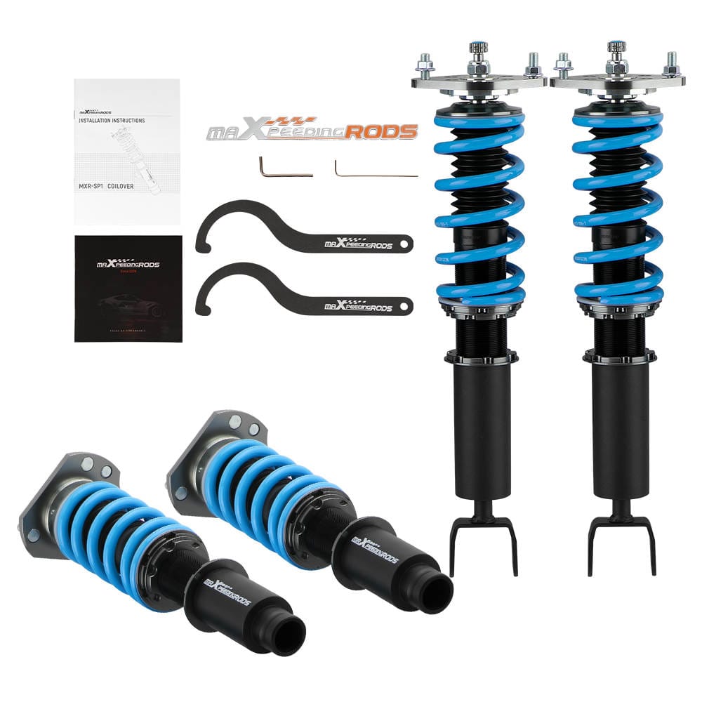 Maxpeedingrods T6 coilovers passar till Honda Prelude BB1 BB2 BB6 BB8 (1992-2000) | 24-stegs justerbara coilovers