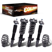 Ladda upp bild till gallerivisning, Maxpeedingrods T7 coilovers (gängade stötdämpare) passar till BMW 3-serie E46 1998-2007 | 24-stegs justerbara coilovers, sänkning 25-75 mm
