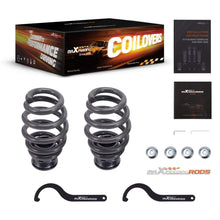 Ladda upp bild till gallerivisning, Maxpeedingrods T7 coilovers (gängade stötdämpare) passar till BMW 3-serie E46 1998-2007 | 24-stegs justerbara coilovers, sänkning 25-75 mm