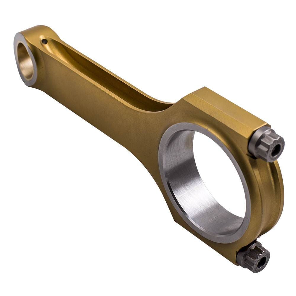 Smidda H-profil vevstakar, sats med 8, passar till Lexus 2UR-GSE 5.0 V8 (IS-F, RC-F, GS-F, LC 500) | 144,3 mm, titaniserade, ARP