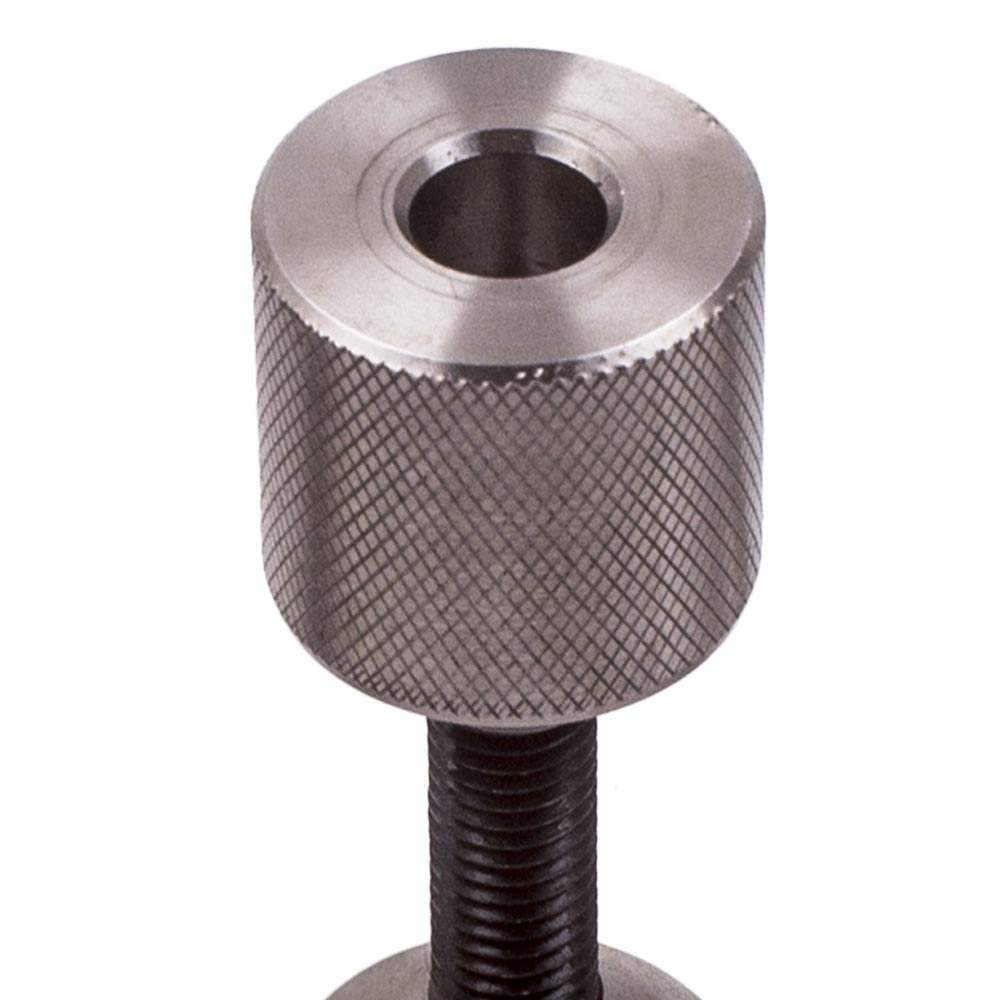 4x Flenssett med to hull og nagler i rustfritt stål – sett med diameter 1-1/8 og 1-5/8