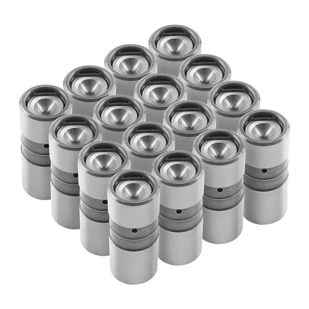 16x hydrauliske ventilløftere (flat tappet) egnet til Chevrolet/GMC Small Block og Big Block 283-454 indtil 1990