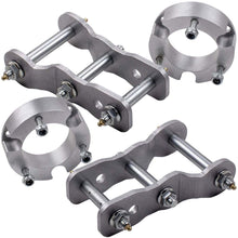 Indlæs billede til gallerivisning Liftkit egnet til Toyota Hilux Vigo 4WD 05-14, 3 tommer spacer foran og 2 tommer sjækler bagtil