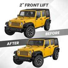 Lataa kuva Galleria-katseluun, 2 tuuman korotussarja, sopii Jeep Liberty KJ/KK -malleihin vuosina 2002–2012 ja Dodge Nitro -malleihin vuosina 2007–2012