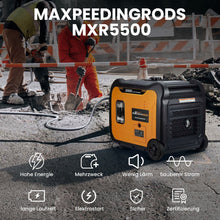 Ladda upp bild till gallerivisning, 5,0/5,5kVA aggregaat inverter generator 240V noodstroom voor thuis