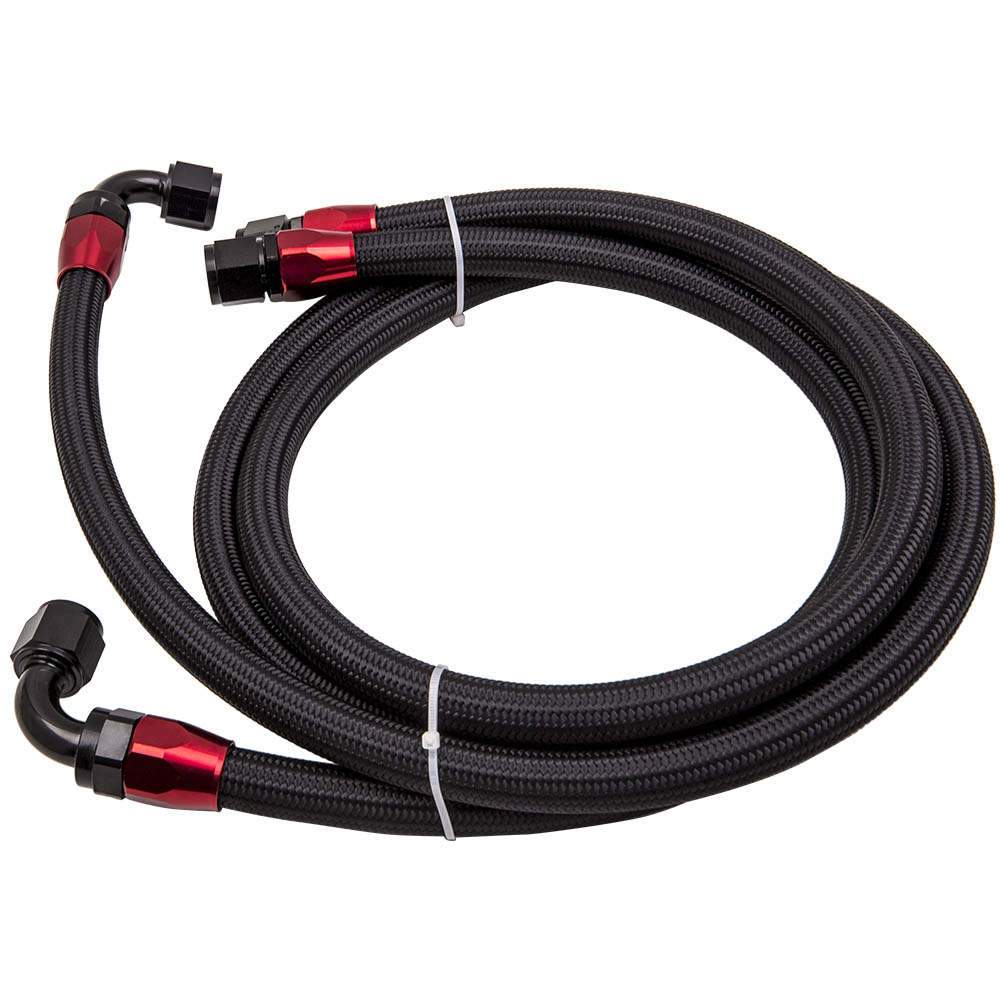 Universele oliekoeler set 10-rijs AN10 met filteradapter en slangenset