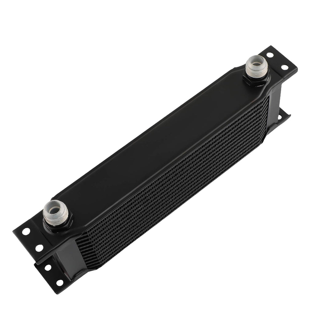 AN10 Universal 10 Row Motor Oliekøler + Oil Lines Oliefilteradapter Slangesæt