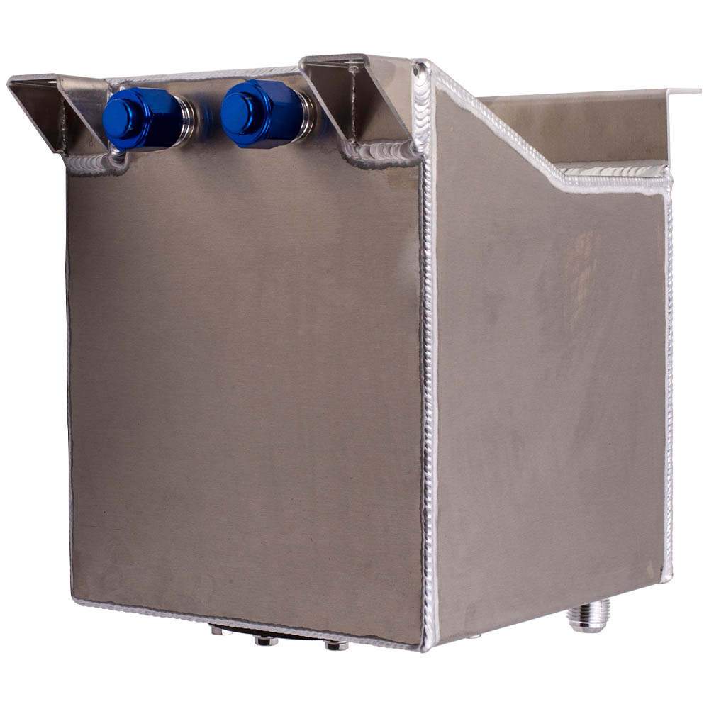 Aluminium bränsletank (fuel cell) 2,5 gallon / 10 liter med säkerhetsskum och 10AN, utan nivågivare