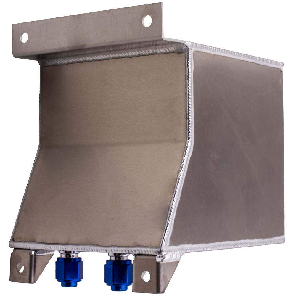 Aluminium bränsletank (fuel cell) 2,5 gallon / 10 liter med säkerhetsskum och 10AN, utan nivågivare