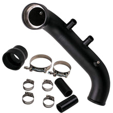 Indlæs billede til gallerivisning Charge pipe 3 tommer aluminium egnet til BMW 135i E82 E88, 335i E90 E91 E92 E93 N54 3.0 Twin Turbo