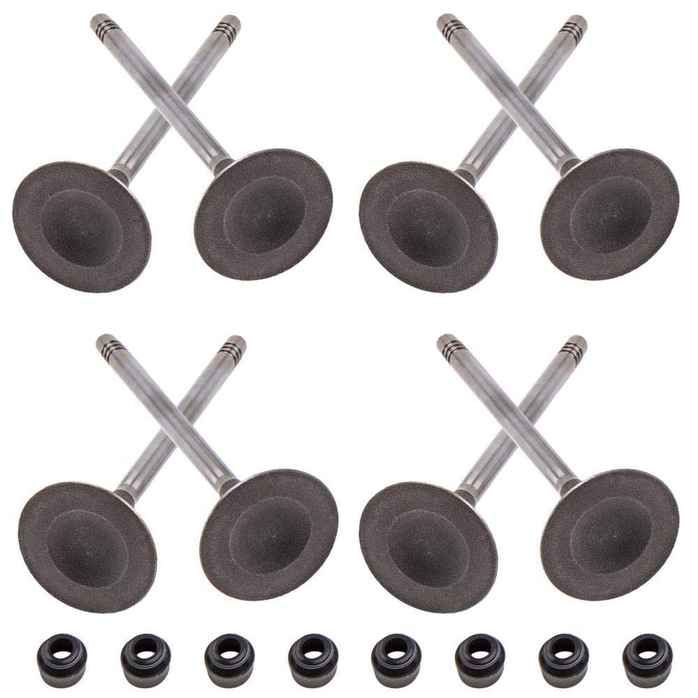 8x Ventilstemtetning for innsug og eksos egnet for Audi VW 1.8 TSI TFSI