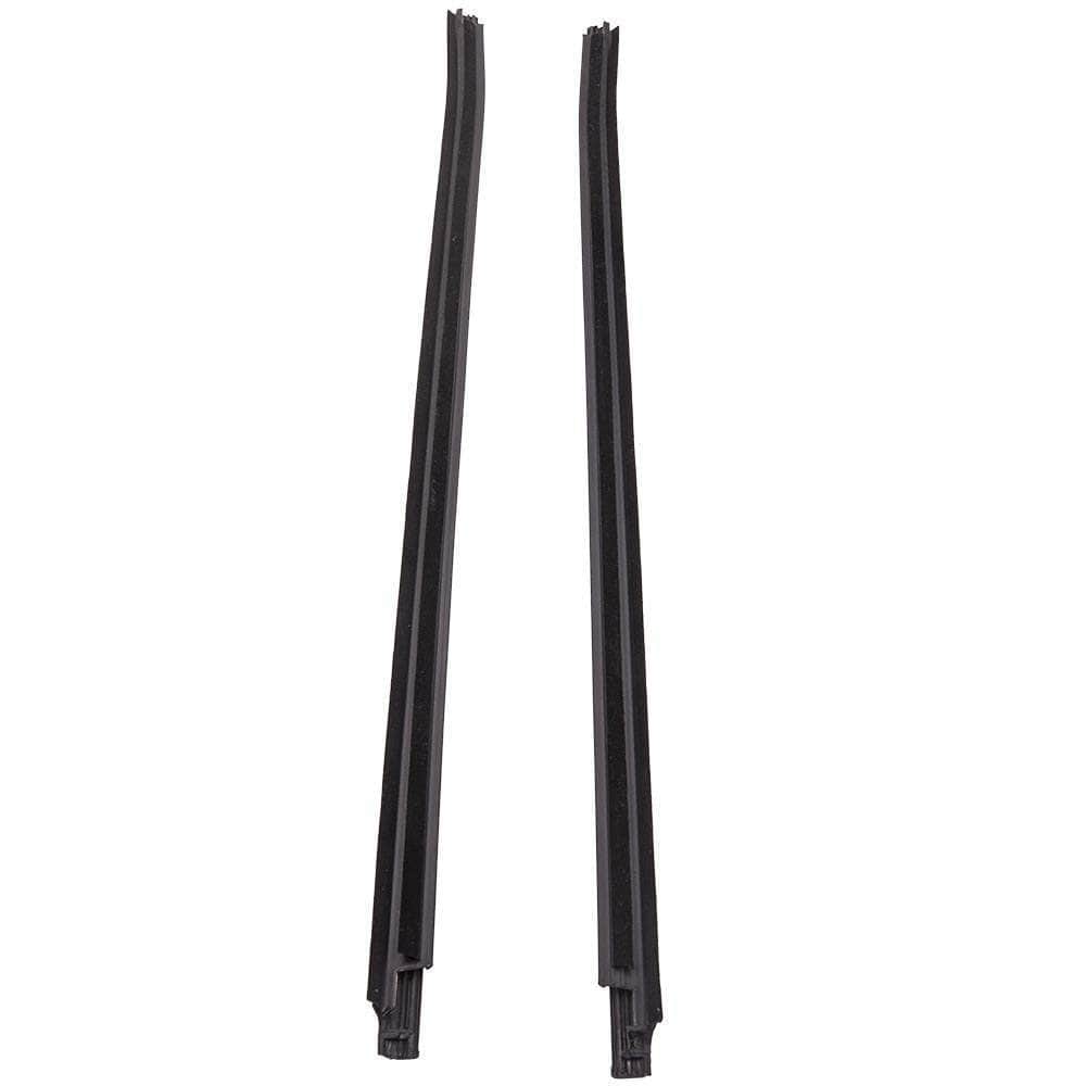 4 vindusglasslister Ytre dørlist egnet for Toyota Hilux Double Cab 05-15