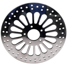 Ladda upp bild till gallerivisning, Polished voor 11.8 Disc Drilled Brake Rotor voor Harley Touring 2008-2013