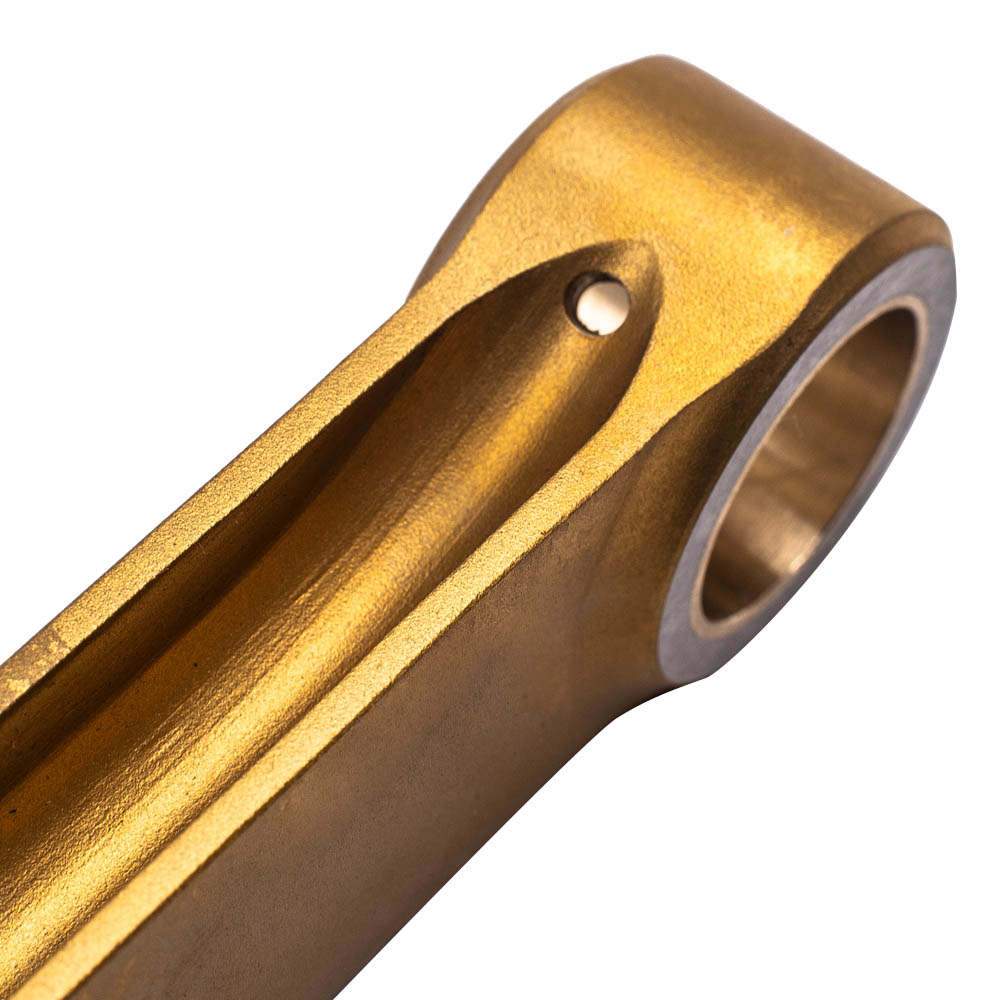Plejlstænger H-profil sæt à 4 passer til Mazda B6 1.6 / BP 1.8 (MX-5 Miata, Protege, Ford Escort) | 133 mm, ARP-bolte