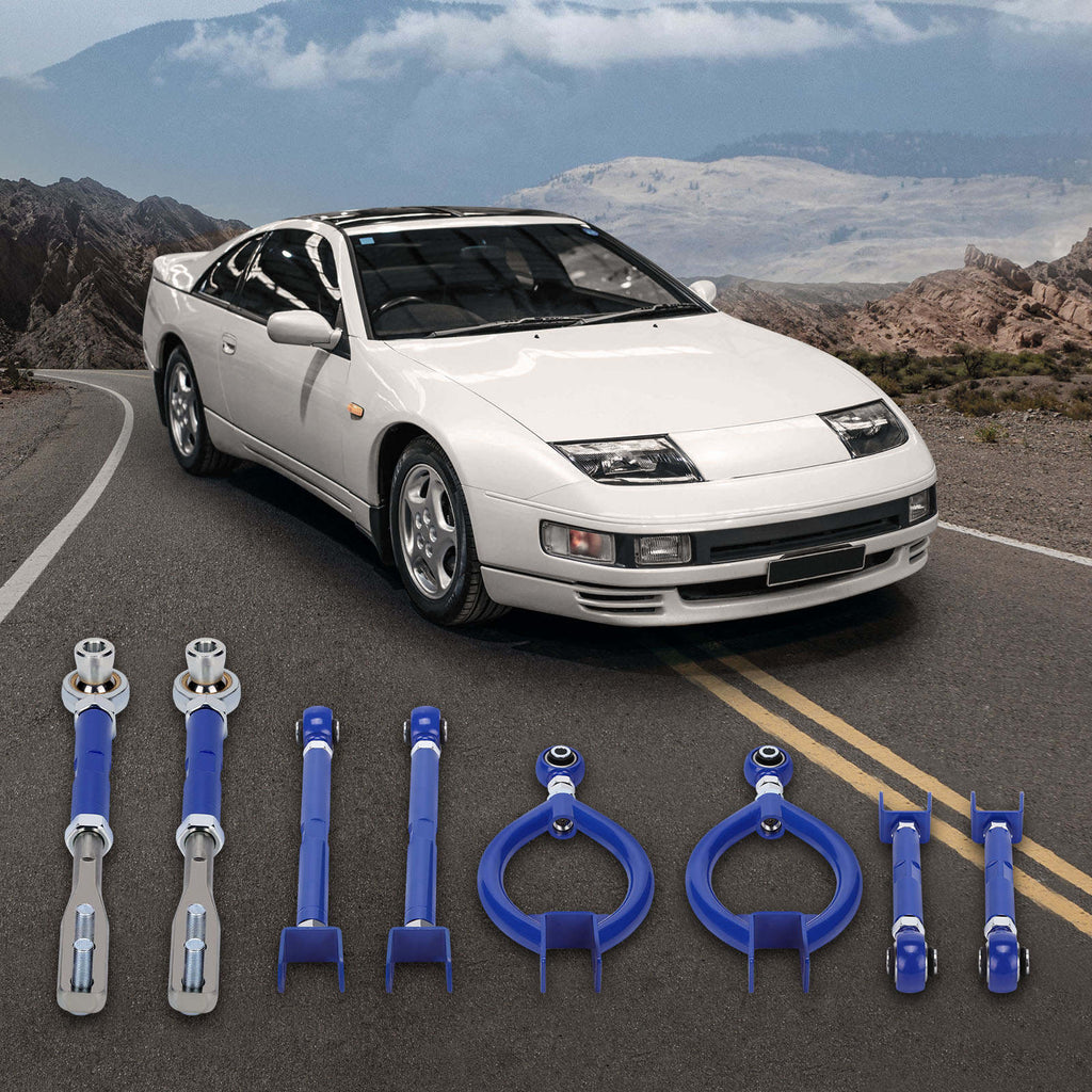 Camberkit bak + släparm + toe + främre spännstag passar till Nissan 300ZX Z32 90–96