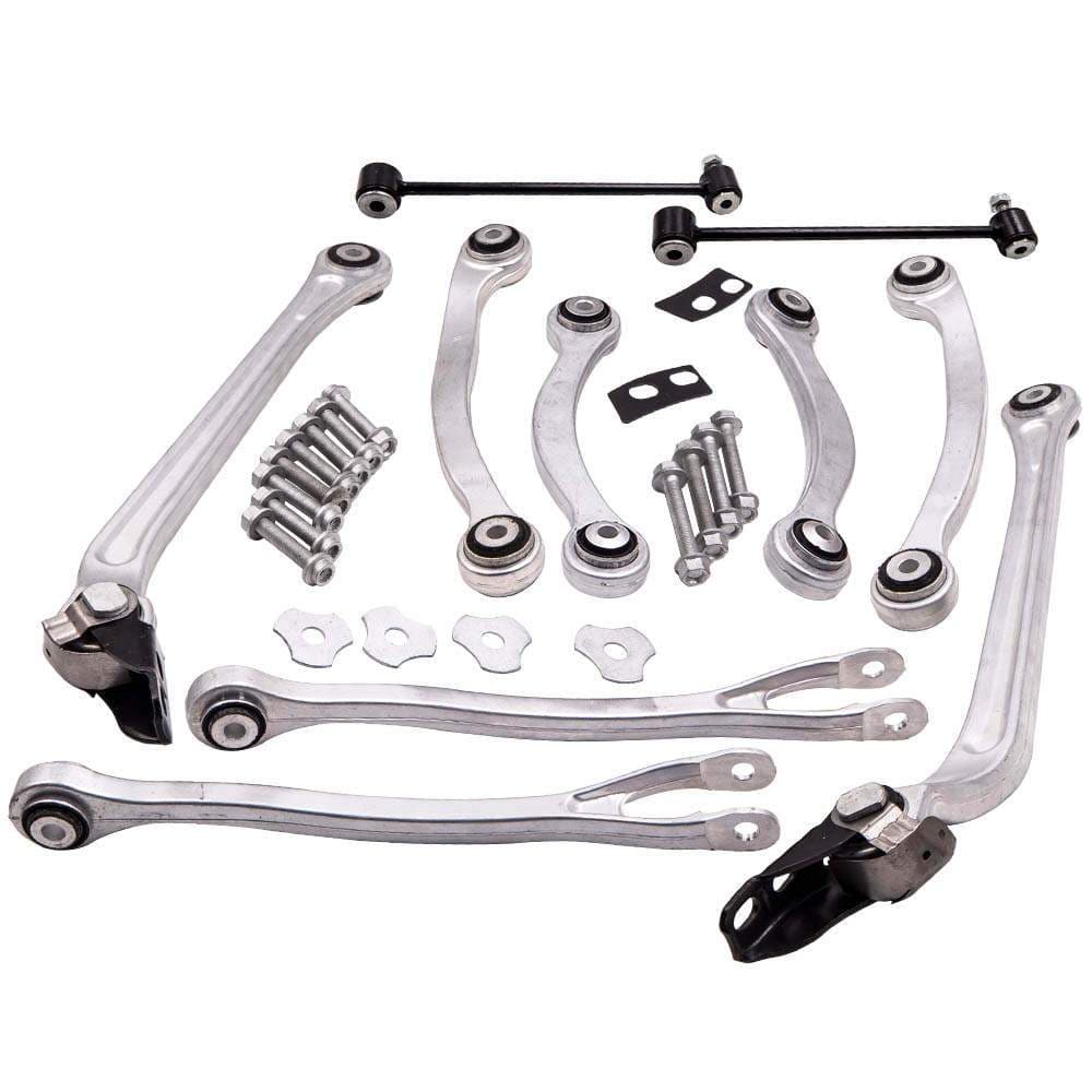 10-deles sett med bærearm for bakaksel, egnet for Mercedes E-Klasse W211 S211, CLS C219, SL R230 A2303503606