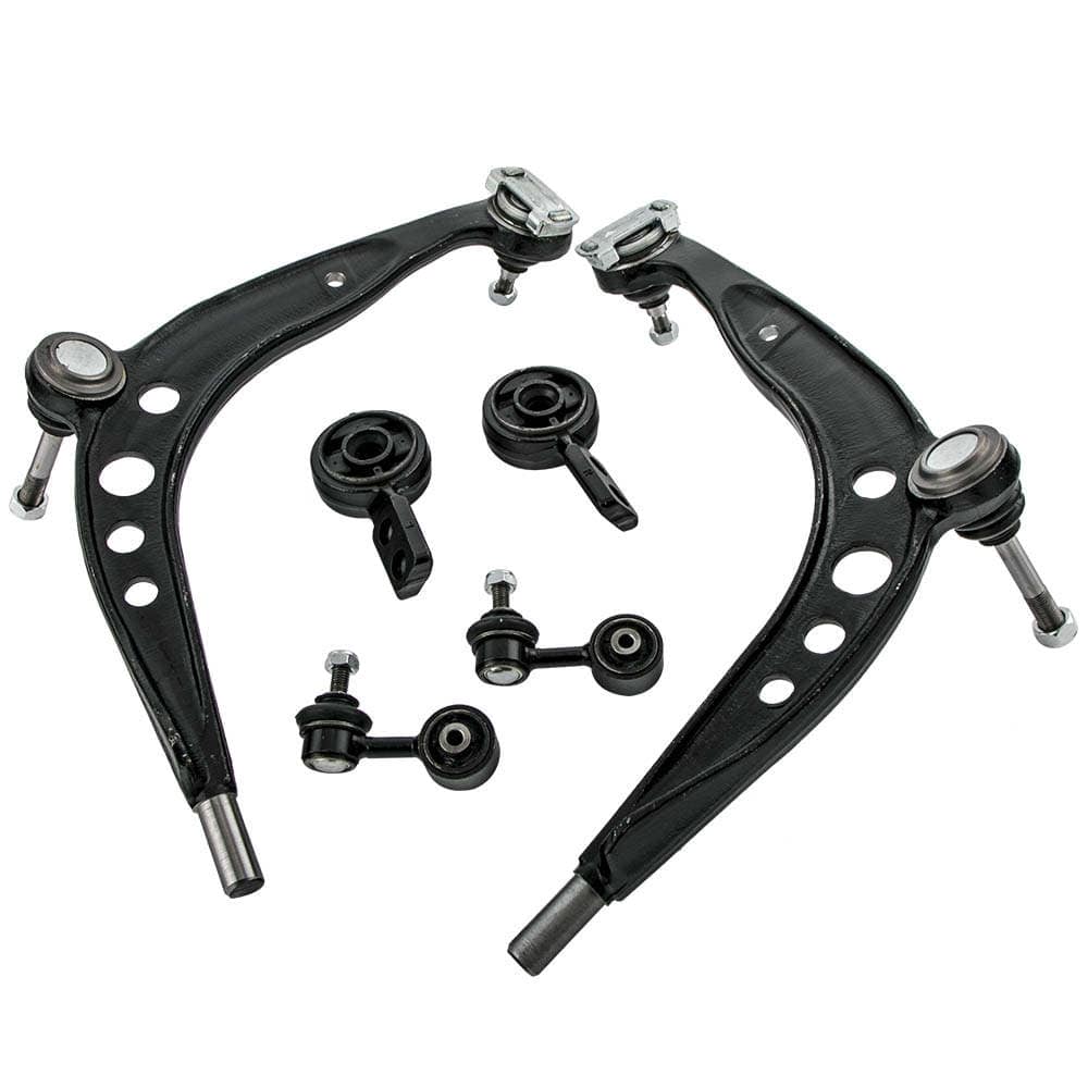 6-osainen alatukivarsisarja etuakselille, sopii BMW 3-sarja E36 316i-328i 1990-2000, Z3 1995-2003 31126758513