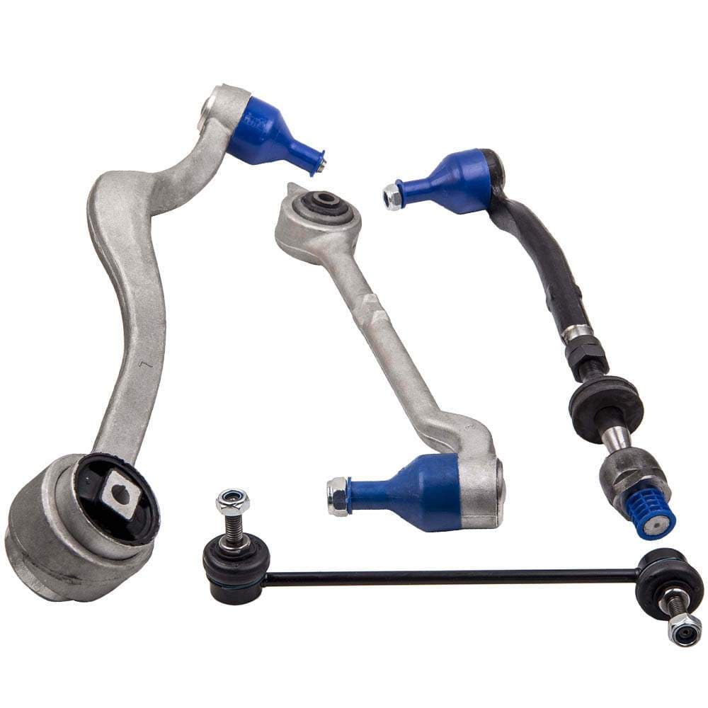 Komplett sett med bærearmer, 8 deler, egnet for BMW 5-serie E39 1995-2004