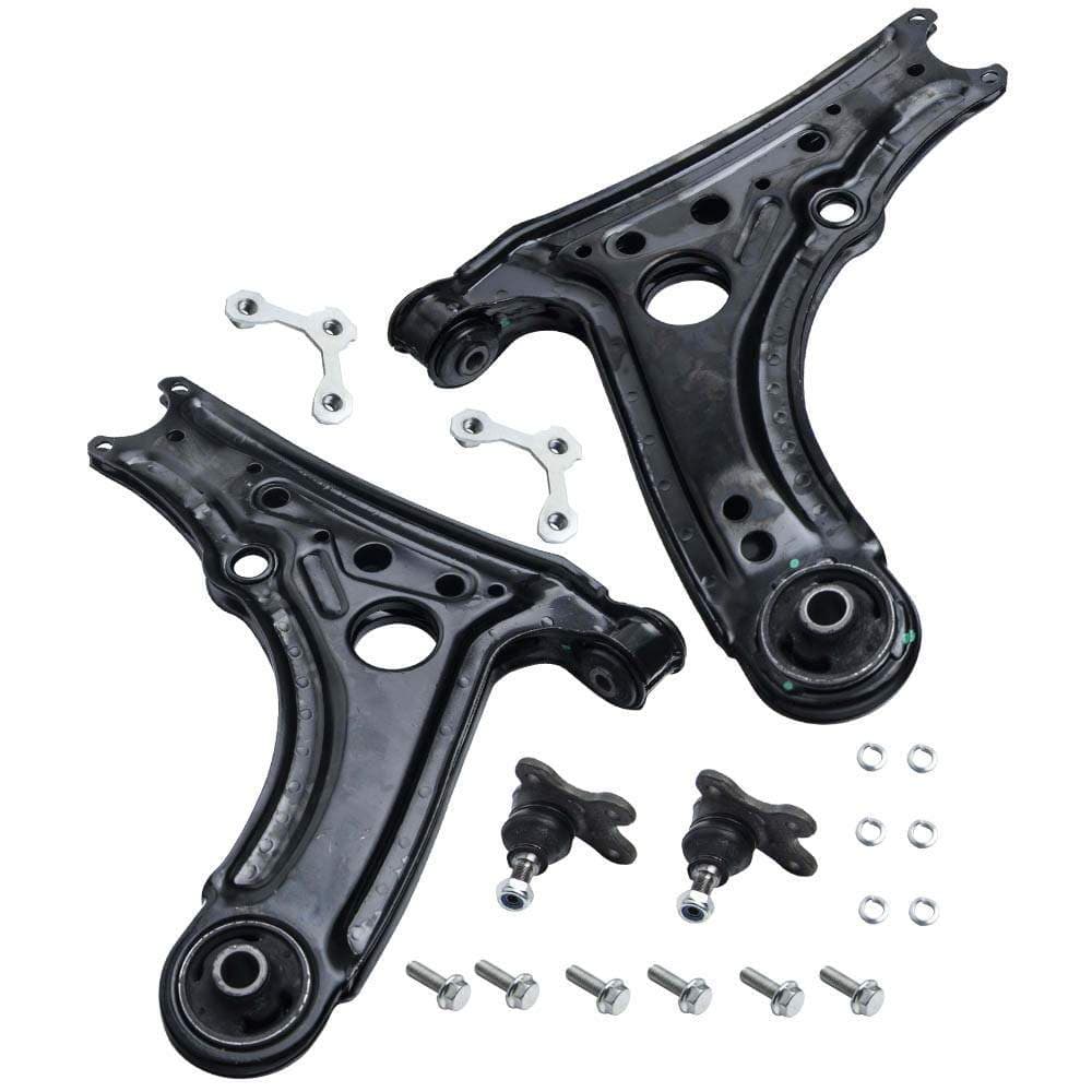 2x Bærearm + 2x Stabilisatorstang foran venstre + højre egnet til VW Polo 6N1, Seat Arosa