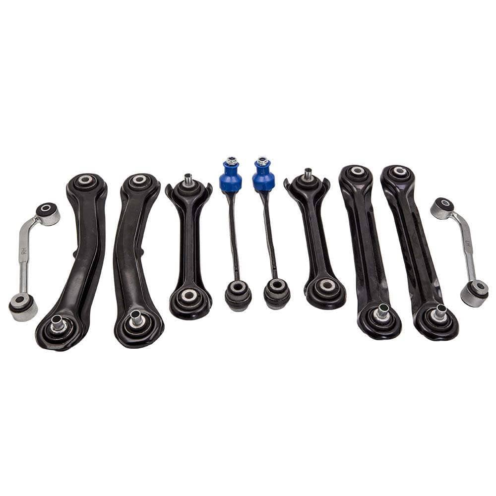 10-delt bærearmssett bakaksel egnet for Mercedes C-Klasse W203 S203 CL203, CLK C209 A209, SLK R171 2103501606