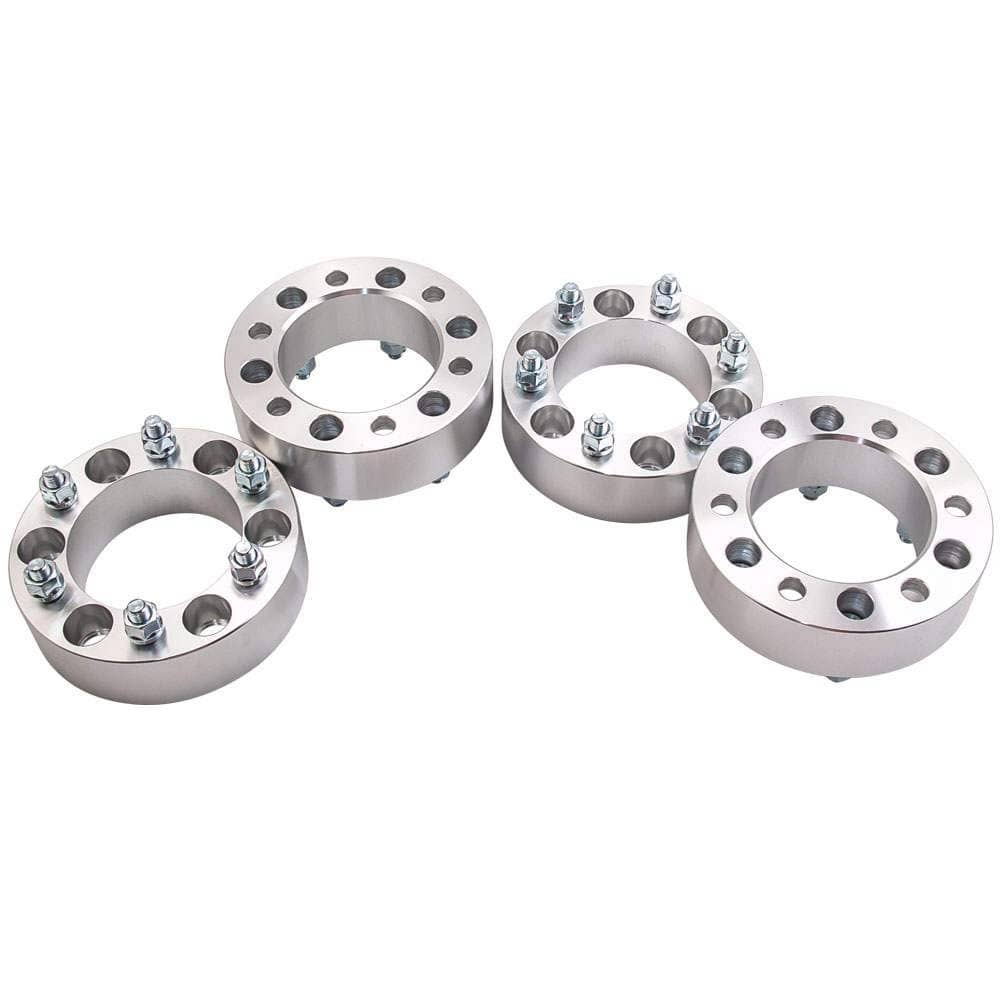4x 6-bolts hjulspacer egnet til Toyota HZJ75 Hilux 60S 80S 6x139.7 50mm M12x1.5