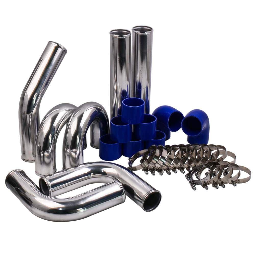 Universell intercooler-rörsats 3 tum 76 mm för turbo