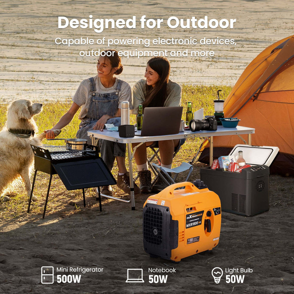 1200W Invertteri-aggregaatti bensiini 230V – 11,5 kg hiljainen, 2x USB