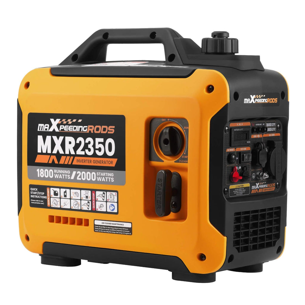 2kW Inverter-generator 58dB – 15kg bærbar 230V & 2x USB