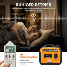 Indlæs billede til gallerivisning 3300W Generator Inverter Benzin – Bærbar til Camping &amp; Have
