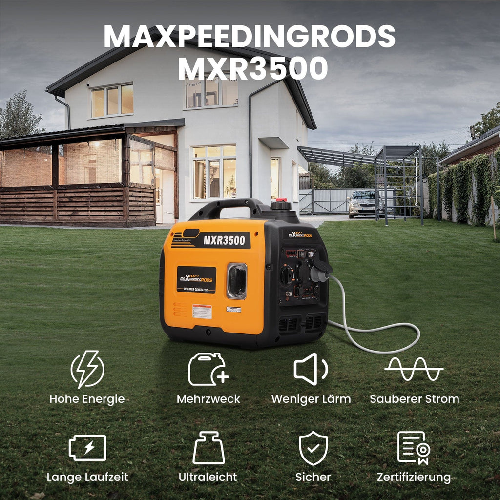 3300W Generator Inverter Benzin – Bærbar til Camping & Have